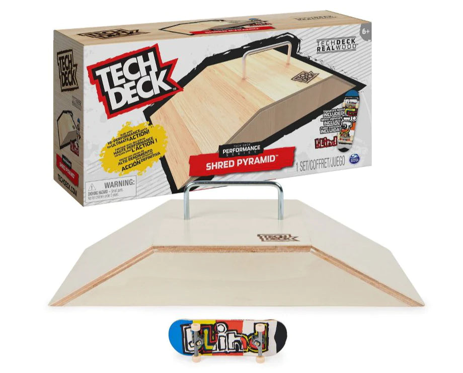 TECH DECK PERFORMANCE SHRED PYRAMID - Toyworld Frankston