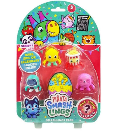 PINATA - SMASHLING 5 PACK FIGURES SERIES 1 ASSORTMENT - Toyworld Frankston