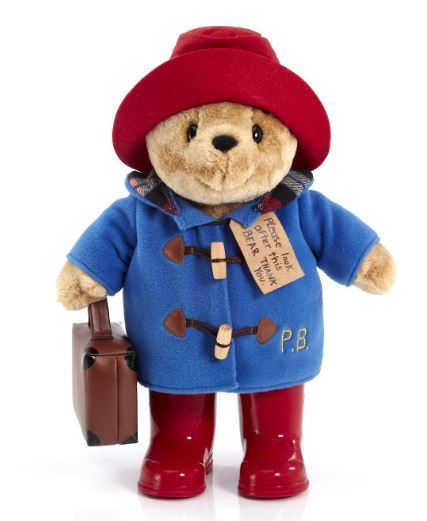 PADDINGTON BEAR - WITH BOOTS AND ENBROIDERED COAT - Toyworld Frankston