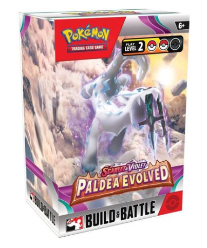 POKEMON TCG SCARLET AND VIOLET 2 PALDEA EVOLVED BUILD AND BATTLE PACK - Toyworld Frankston