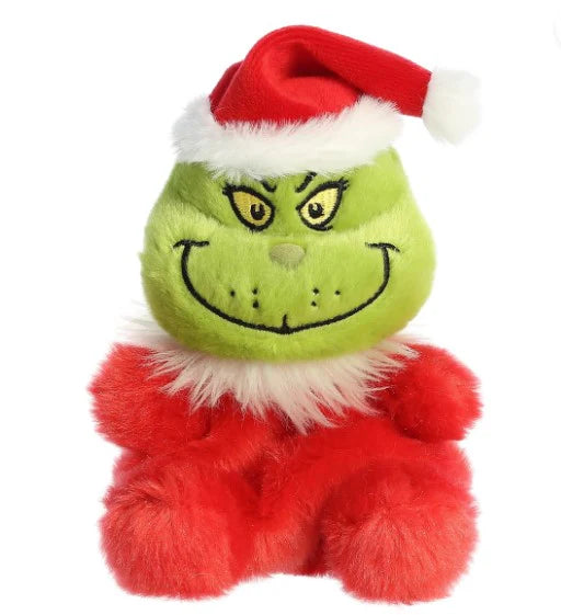 PALM PALS - SANTA GRINCH 5" PLUSH