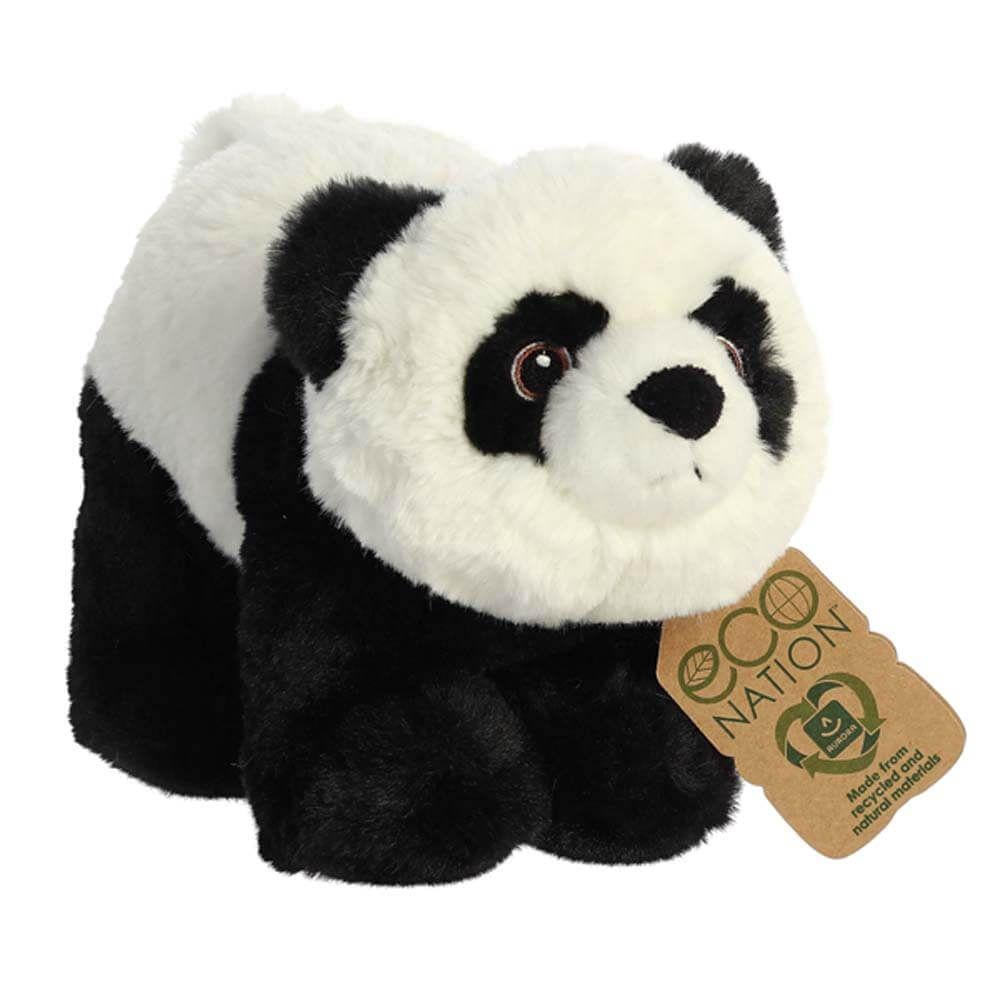 ECO NATION PANDA SOFT TOY - Toyworld Frankston
