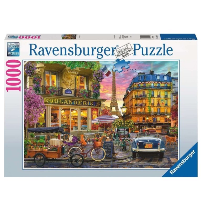 RAVENSBURGER PARIS AT DAWN 1000 PIECE PUZZLE - Toyworld Frankston