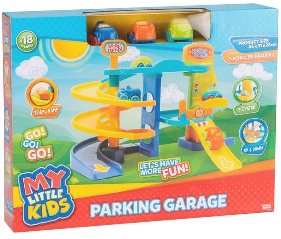 MY LITTLE KIDS PARKING GARAGE - Toyworld Frankston