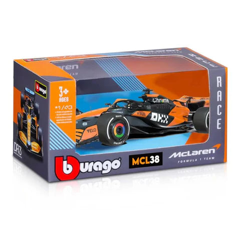 BBURAGO RACING 1:43 2024 F1 - MCLAREN: OSCAR PIASTRI - Toyworld Frankston