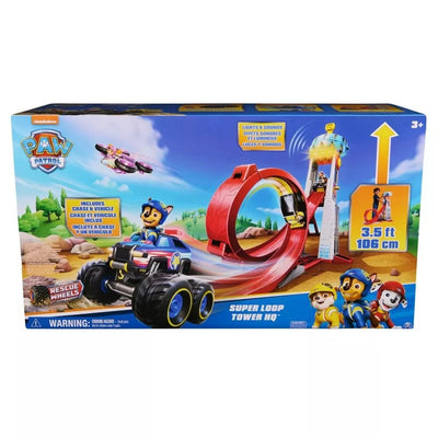 PAW PATROL RESCUE WHEELS SUPER LOOP TOWER HQ - Toyworld Frankston