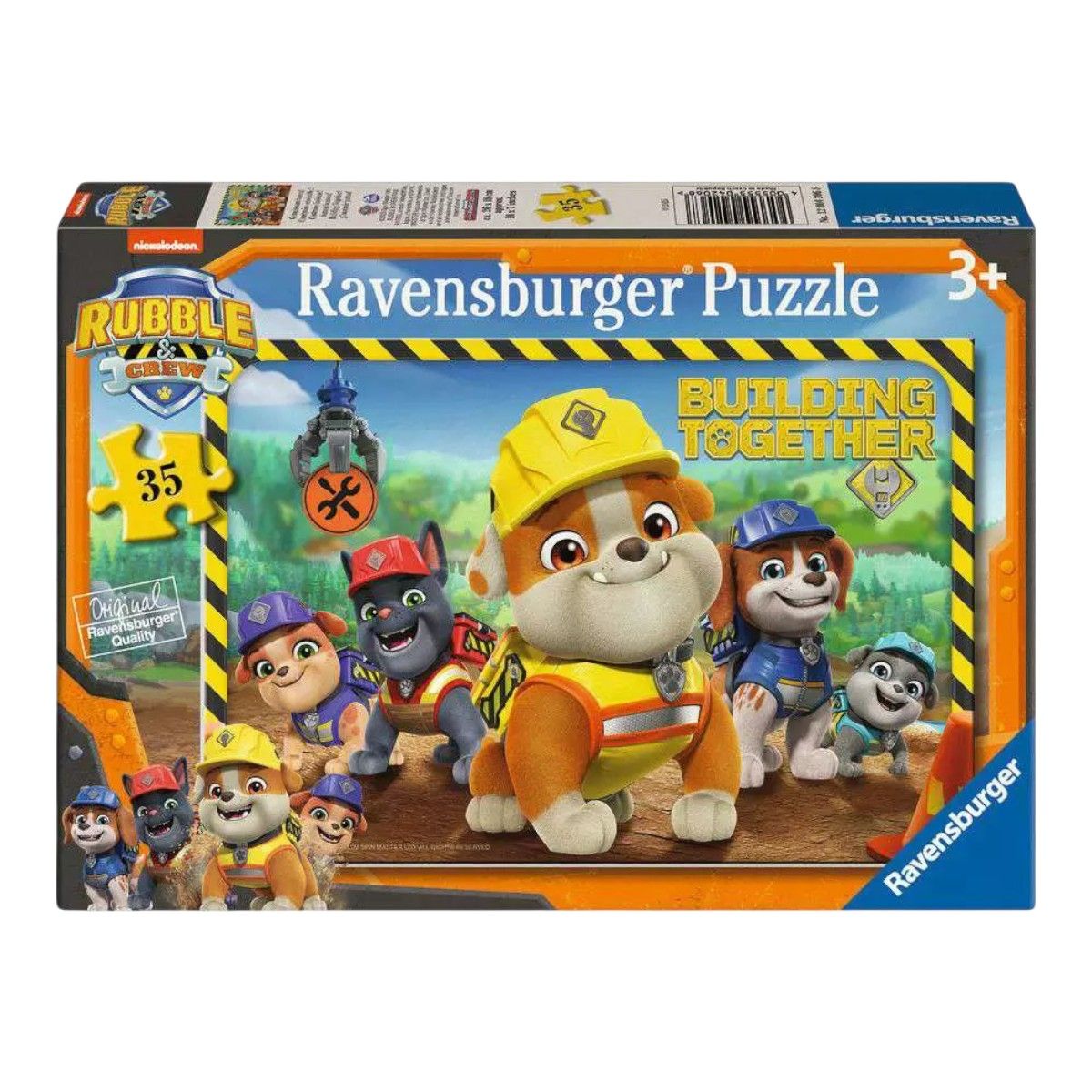 RAVENSBURGER - RUBBLE AND CREW - BUILDING TOGETHER 35 PIECE PUZZLE