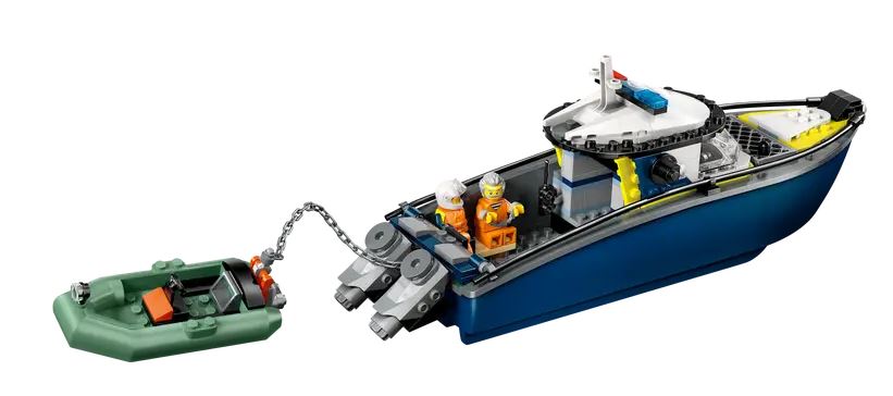 LEGO 60456 CITY - POLICE BOAT CHASE - Toyworld Frankston