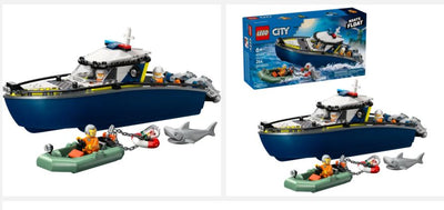 LEGO 60456 CITY - POLICE BOAT CHASE - Toyworld Frankston