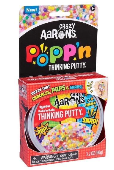 CRAZY AARON'S THINKING PUTTY POPP'N POKE'N DOTS - Toyworld Frankston