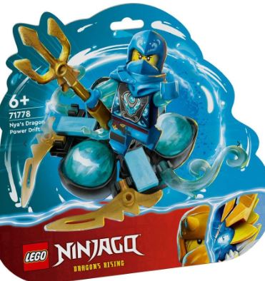 LEGO 71778 NINJAGO - NYA'S DRAGON POWER SPINJITZU DRIFT - Toyworld Frankston