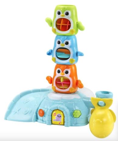 VTECH STACK AND SLIDE PENGUIN PALS - Toyworld Frankston