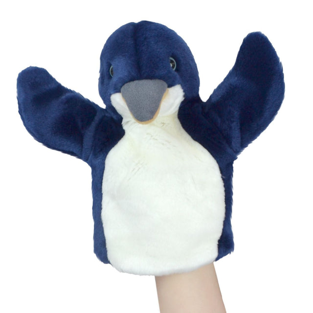 LIL FRIENDS 26CM HAND PUPPET - PENGUIN - Toyworld Frankston