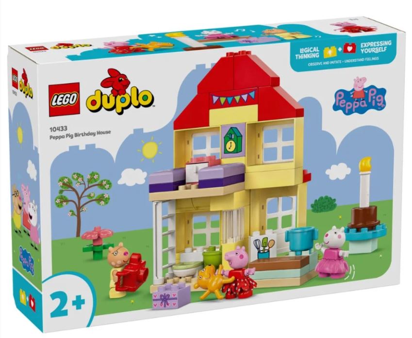 LEGO DUPLO 10433 PEPPA PIG BIRTHDAY HOUSE - Toyworld Frankston