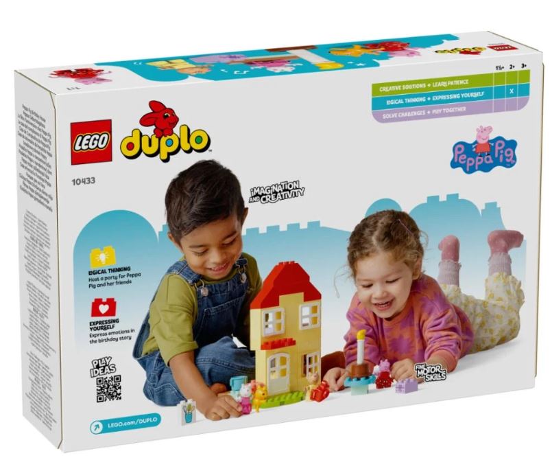 LEGO DUPLO 10433 PEPPA PIG BIRTHDAY HOUSE - Toyworld Frankston