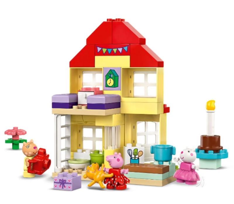 LEGO DUPLO 10433 PEPPA PIG BIRTHDAY HOUSE - Toyworld Frankston