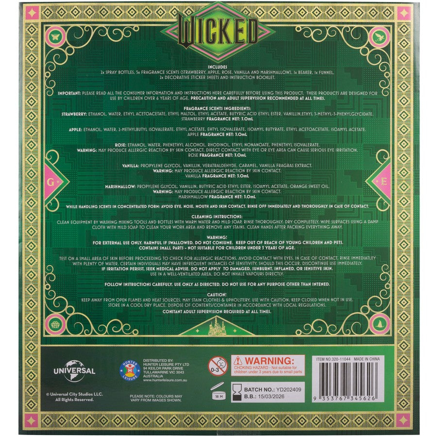 WICKED PERFUME MAKING SET