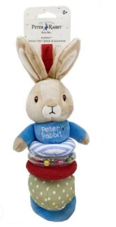 PETER RABBIT - PETER JIGGLE PRAM TOY - Toyworld Frankston
