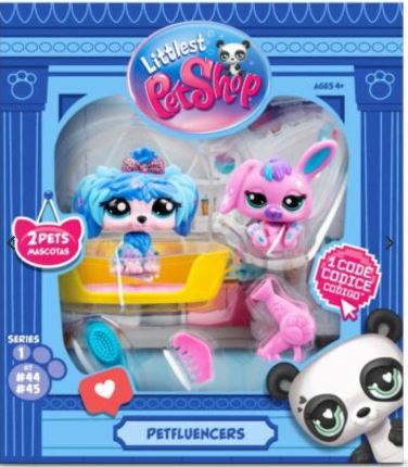 LITTLEST PET SHOP - PETFLUENCER PAIRS - SUPER SALON - Toyworld Frankston