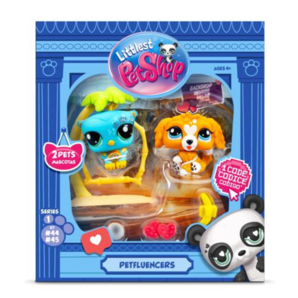 LITTLEST PET SHOP - PETFLUENCER PAIRS - SUNSET PALS - Toyworld Frankston