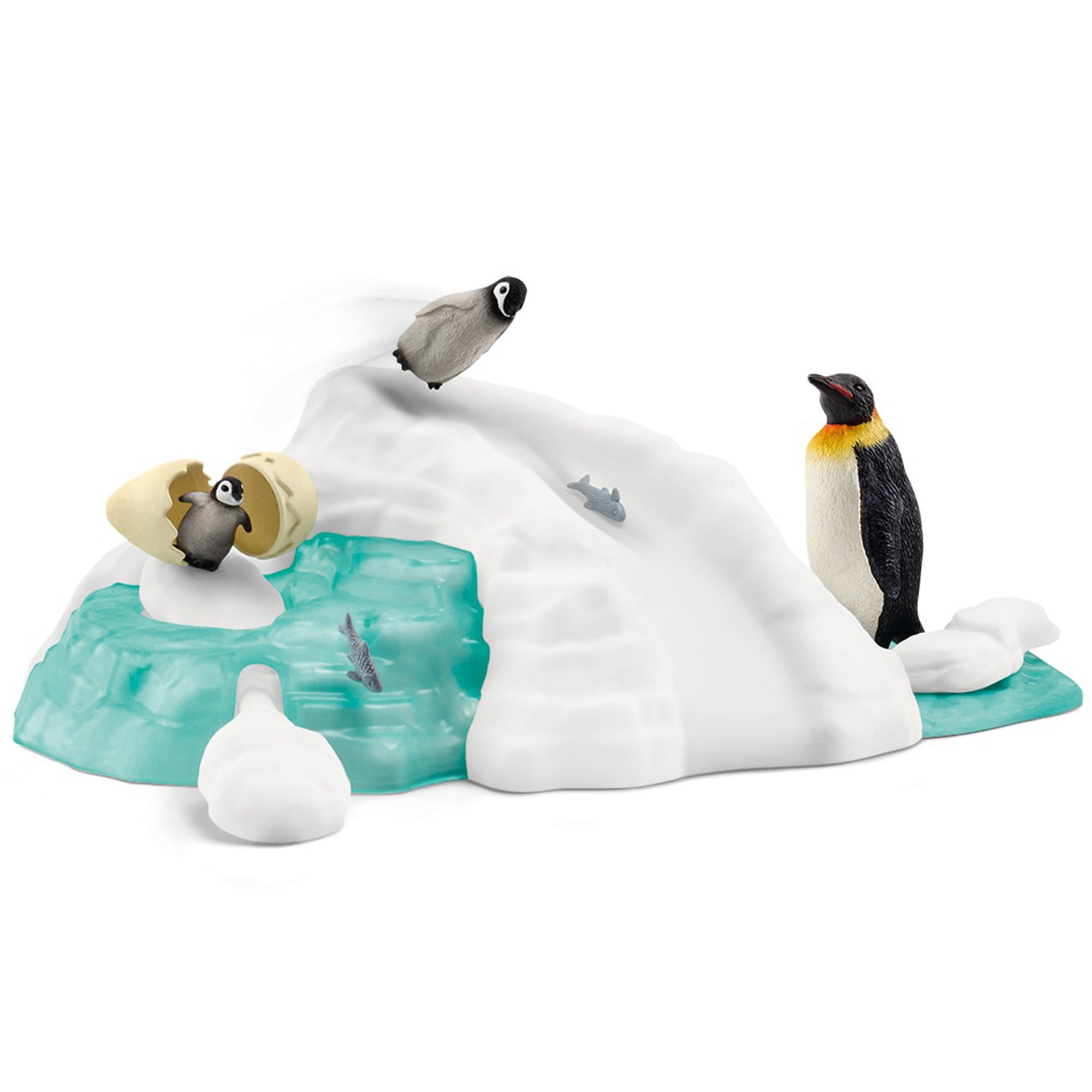 SCHLEICH - WILD LIFE - PENGUIN FAMILY FUN