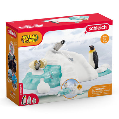 SCHLEICH - WILD LIFE - PENGUIN FAMILY FUN