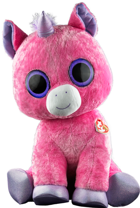 TY BEANIE BOO XL MAGIC PINK UNICORN - Toyworld Frankston