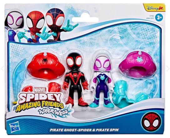 SPIDEY AND FRIENDS - PIRATE GHOST SPIDER AND PIRATE SPIN - Toyworld Frankston
