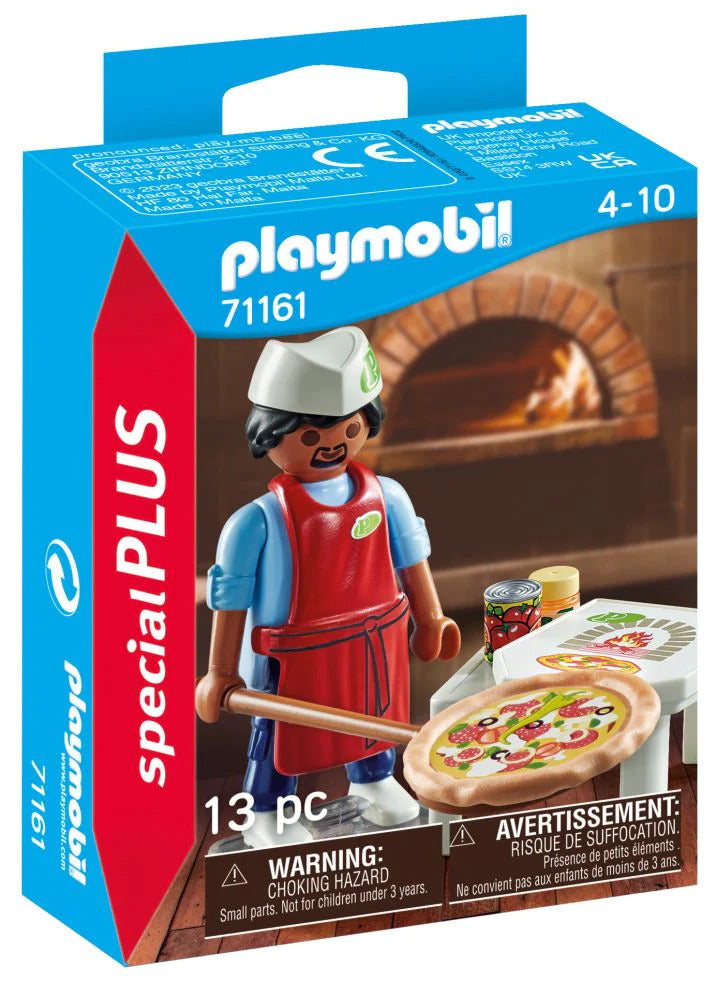 PLAYMOBIL 71161 PIZZA BAKER - Toyworld Frankston