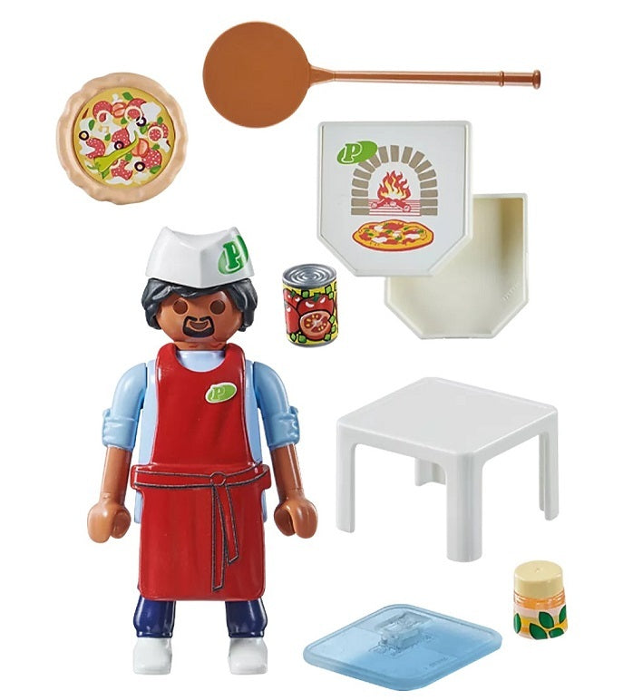 PLAYMOBIL 71161 PIZZA BAKER - Toyworld Frankston