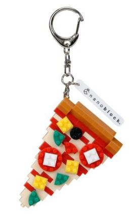 NANOBLOCK N-FIG BAG CLIP - FOOD PIZZA - Toyworld Frankston