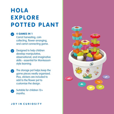 HOLA - EXPLORE POTTED PLANT PUZZLE