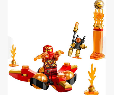 LEGO 71777 NINJAGO - KAI'S DRAGON POWER SPINJITZU FLIP - Toyworld Frankston