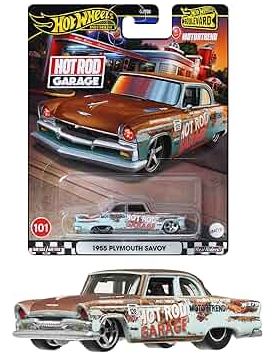 HOT WHEELS BOULEVARD 101 - 1955 PLYMOUTH SAVOY - Toyworld Frankston