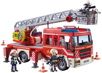 PLAYMOBIL 9463 CITY ACTION - FIRE ENGINE WITH LADDER - Toyworld Frankston