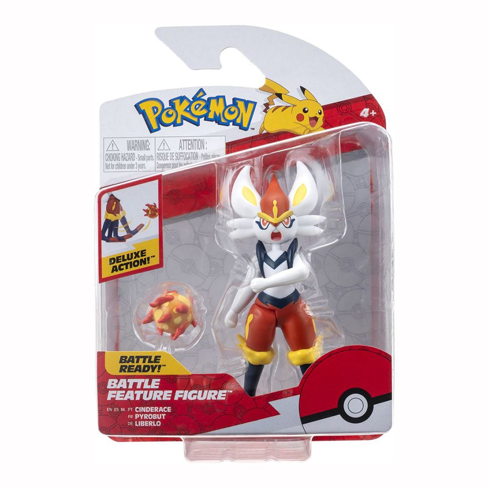 POKEMON - BATTLE FEATURE PACK - CINDERACE - Toyworld Frankston