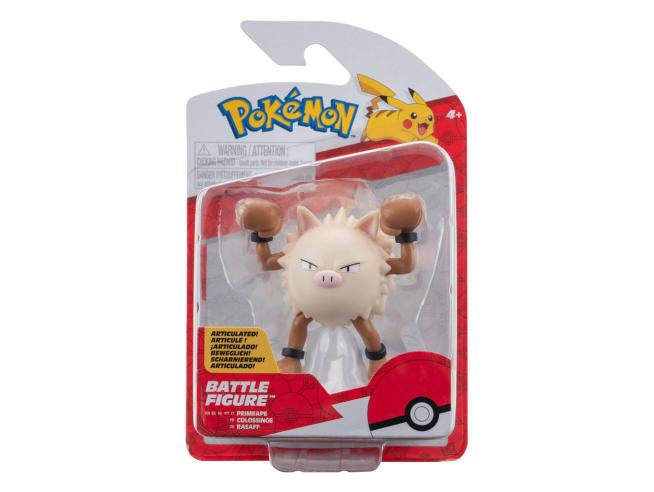 POKEMON - BATTLE FIGURE PACK - PRIMEAPE - Toyworld Frankston