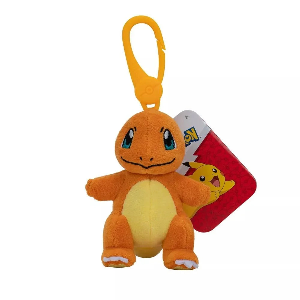 POKEMON CLIP ON PLUSH - CHARMANDER - Toyworld Frankston