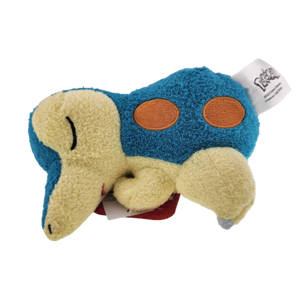 POKEMON - 5 INCH SLEEPING PLUSH - CYNDAQUIL - Toyworld Frankston