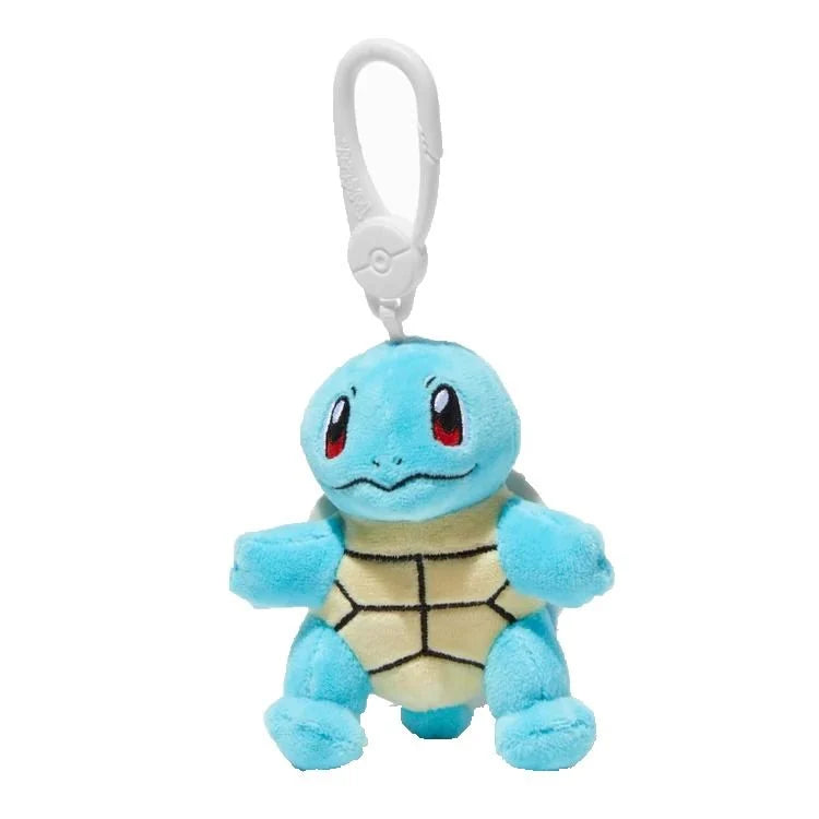 POKEMON CLIP ON PLUSH - SQUIRTLE - Toyworld Frankston