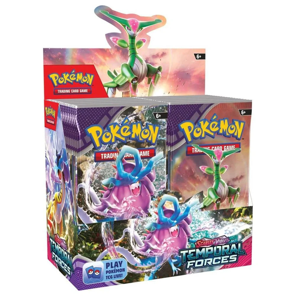 POKEMON TCG SCARLET AND VIOLET TEMPORAL FORCES - BOOSTER PACKS - Toyworld Frankston