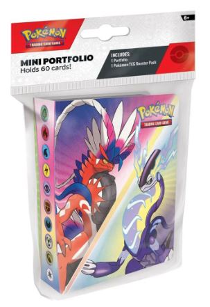 POKEMON TCG SCARLET AND VIOLET 2023 MINI COLLECTORS ALBUM PORTFOLIO - Toyworld Frankston