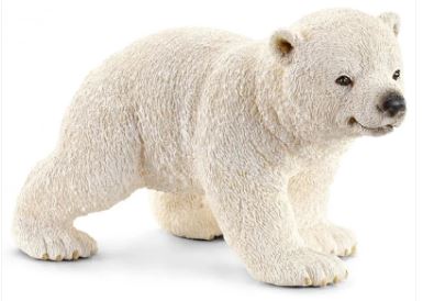 SCHLEICH - POLAR BEAR CUB WALKING - Toyworld Frankston