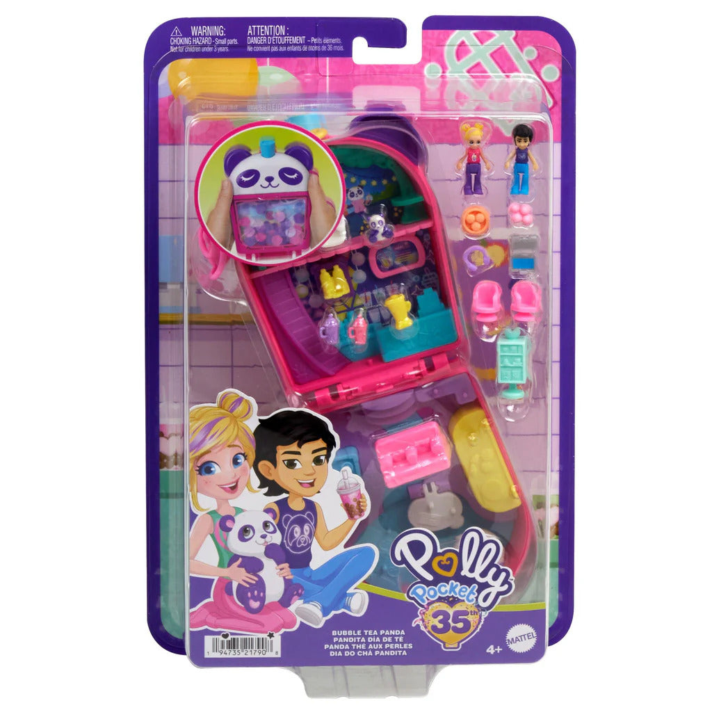 POLLY POCKET - BUBBLE TEA PANDA COMPACT - Toyworld Frankston