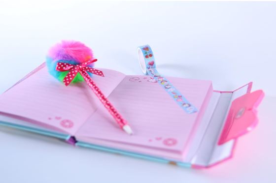 RAINBOW SECRET LOCK JOURNAL SET