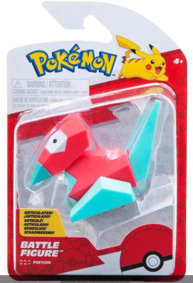 POKEMON BATTLE FIGURE PACK - PORYGON - Toyworld Frankston