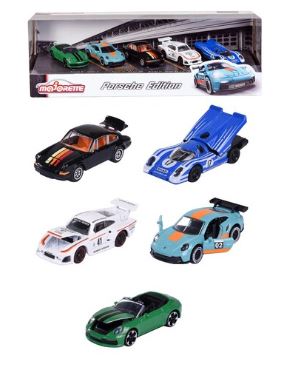 MAJORETTE PORSCHE EDITION 5 PC BOX GIFTPACK - Toyworld Frankston