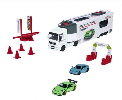 MAJORETTE MAN TGX PORSCHE EXPERIENCE TRUCK - Toyworld Frankston