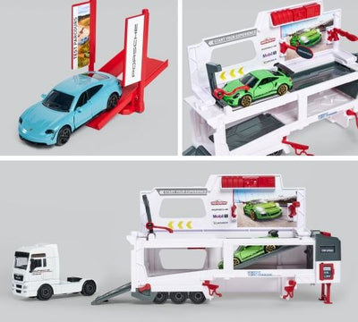 MAJORETTE MAN TGX PORSCHE EXPERIENCE TRUCK - Toyworld Frankston