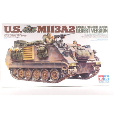 TAMIYA 1/48 SCALE U.S M113A2 ARMORED PERSONNEL CARRIER DESERT VERSION MODEL KIT